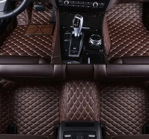 Custom Luxury Leather Car Floor Mat